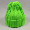 Bright Color Streetwear Hip Hop Winter Hat Knit Cap for Women Men Neon Green Neon Orange Hot Pink Yellow