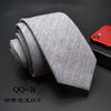Mens Ties 6cm Classic Cotton Handmade Skinny Neck Ties for Men Striped Narrow