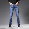 Jeans Autumn Classic Trousers Mens Jeans Skinny Male Pants Denim Streetwear Jeans For Slim Fit Designer Casual Straight MOOWNUC