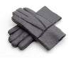 New Men Winter Gloves Warm Genuine Sheep Fur Gloves for Men Thermal Goat Fur Cashmere Real Leather Leather Snow Gloves Manual