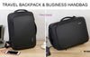 Fashion Men Backpacks Male PU Leather Backpack Laptop 15.6 Inch Women Female Bags Boys Girls Student Casual USB Charging Bagpack