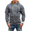 NaranjaSabor Mens Hoodie New Autumn Side Zipper Sweatshirts Men's Casual Hooded Hoodies Long Sleeve Male Brand Clothing 3XL N630