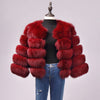 Fur coat Environmental fur winter new style Women's clothing Leather fake fur coat High quality fur Round neck to keep warm