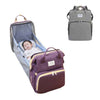 LEQUEEN Large Capacity Diaper Bag Backpack Multifunctional Baby Bed Bags Maternity Nursing Handbag Stroller Bag with Hooks Bag