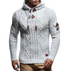 Mens Jumpers Sweaters Autumn Winter New Casual Long Sleeve Hooded Sweater Men Warm Slim Fit Knitted Sweater Pullover Men S-XXXL