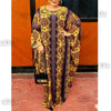 New African Stlyle Chiffon Super Size African Loose Long Dashiki Traditional Dress With Scarf  For Lady (CP11#)