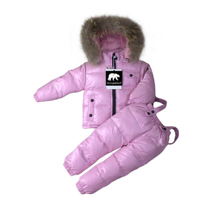 Orangemom Russia Winter Children's Clothing Sets Girls Clothes New Year's Eve Boys Parka Kids Jackets Coat Down Snowsuit 2-6Year