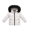 Black Winter Jacket Parka For Boys Winter Coat 90% Down Girls Jackets Children's Clothing Snow Wear Kids Outerwear Boy Clothes