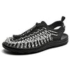 New Designer Hand-woven Men Sandals Breathable Loafer Sports Beach Shoes Outdoor Comfortable High-elastic Men Sandals