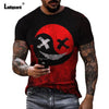 Sexy Mens clothing Basic Tops Fashion Playing cards Print T-shirt 2021 Summer Casual Pullovers Men Tees Shirt Plus Size S-5XL