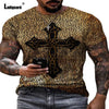 Sexy Mens clothing Basic Tops Fashion Playing cards Print T-shirt 2021 Summer Casual Pullovers Men Tees Shirt Plus Size S-5XL