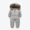 -30 Russian Winter Snowsuit 2021 Boy Baby Jacket 80% Duck Down Outdoor Infant Clothes Girls Climbing For Boys Kids Jumpsuit 2~5y
