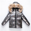 Black Winter Jacket Parka For Boys Winter Coat 90% Down Girls Jackets Children's Clothing Snow Wear Kids Outerwear Boy Clothes