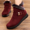 Women boots suede 2021 warm plush zipper winter boots women casual shoes woman ankle boots female no-slip Botas Mujer