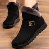 Women boots suede 2021 warm plush zipper winter boots women casual shoes woman ankle boots female no-slip Botas Mujer
