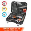 ValueMax Hand Tool Sets Car Repair Tool Kit Set Mechanical Tools Box for Home 1/4-inch Socket Wrench Set Ratchet Screwdriver Kit