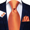 Hi-Tie Men Silk Wedding Tie FLight blue Mint Pink Paisley Solid ashion Design Gift Necktie For Men Hanky Cufflink Business Party