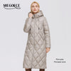 MIEGOFCE 2021 Winter Ladies Jacket Lengthened Style Women Padded Parka Thickened Warm Cotton Women Coat D21845
