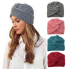 Men's And Women's Autumn Winter Wool Cap Round Folds Head Fashionable Accessories Hat Head Cover Headscarf Wool Knitted Hat Cap