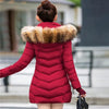 2021 Detachable hat and fur collar winter jacket women Winter And Autumn Wear High Quality Parkas Outwear Women Long Coats
