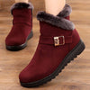 Winter Warm Women Boots Thick Plush Snow Boots Women Zipper Comfortable Outdoor Ankle Boots Casual Cotton Shoes Botas De Mujer