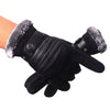 Touch Screen Winter Warm Men's Gloves Leather Casual Gloves Mittens For Men Outdoor Sports Full Finger cold gloves