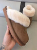 Women Fashion Natural Sheepskin Fur Slippers Winter Warm Slippers Indoor House Slippers Top Quality Soft Wool Lady Home Shoes