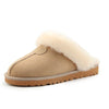 Women Fashion Natural Sheepskin Fur Slippers Winter Warm Slippers Indoor House Slippers Top Quality Soft Wool Lady Home Shoes